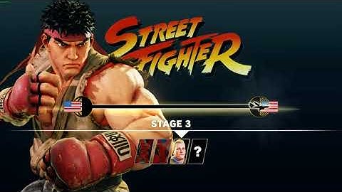 Street Fighter V |  Linux (Proton) Gameplay