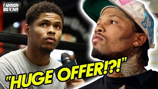 GREAT NEWS! GERVONTA DAVIS OFFERED SHAKUR STEVENSON FIGHT!? IS BUT IS HE OVERLOOKING FRANK MARTIN?