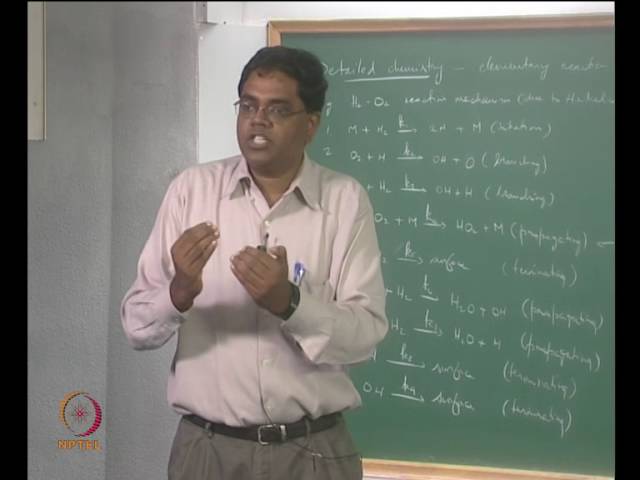 Mod-02 Lec-08 Reduced Chemistry, Steady State Approximation