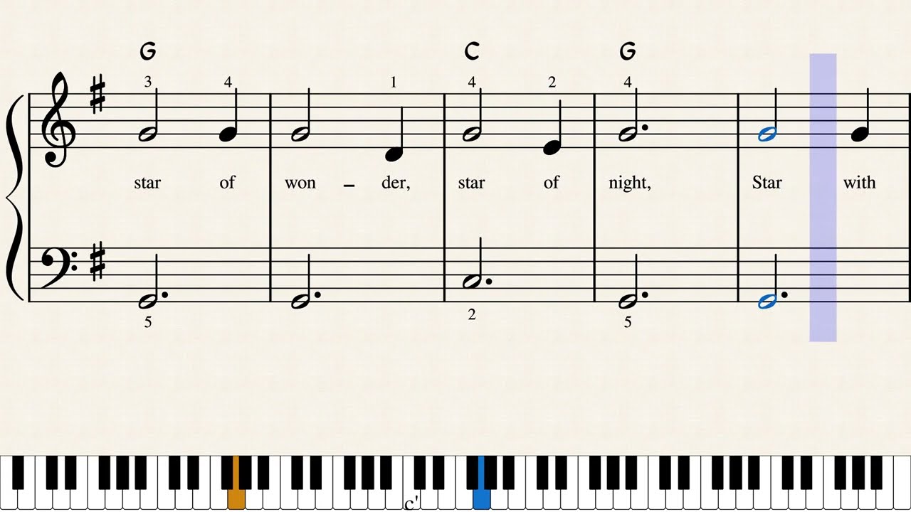 Easy Piano Songs - 40 Christmas Carols For Beginners