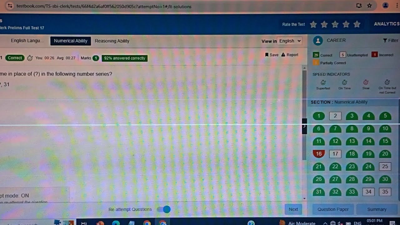 SBI Clerk 2025 Mock Test 17 Scores Daily 2 Mock Test And Analysis sbi-clerk-2025-mock-test-17-scores-daily-2-mock-test-and-analysis