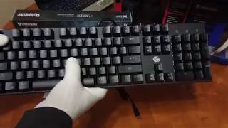 Gembird KB G550L CHASER - игровая клавиатура механическая с подсветкой | lozmangames - Видео от lozmanGames