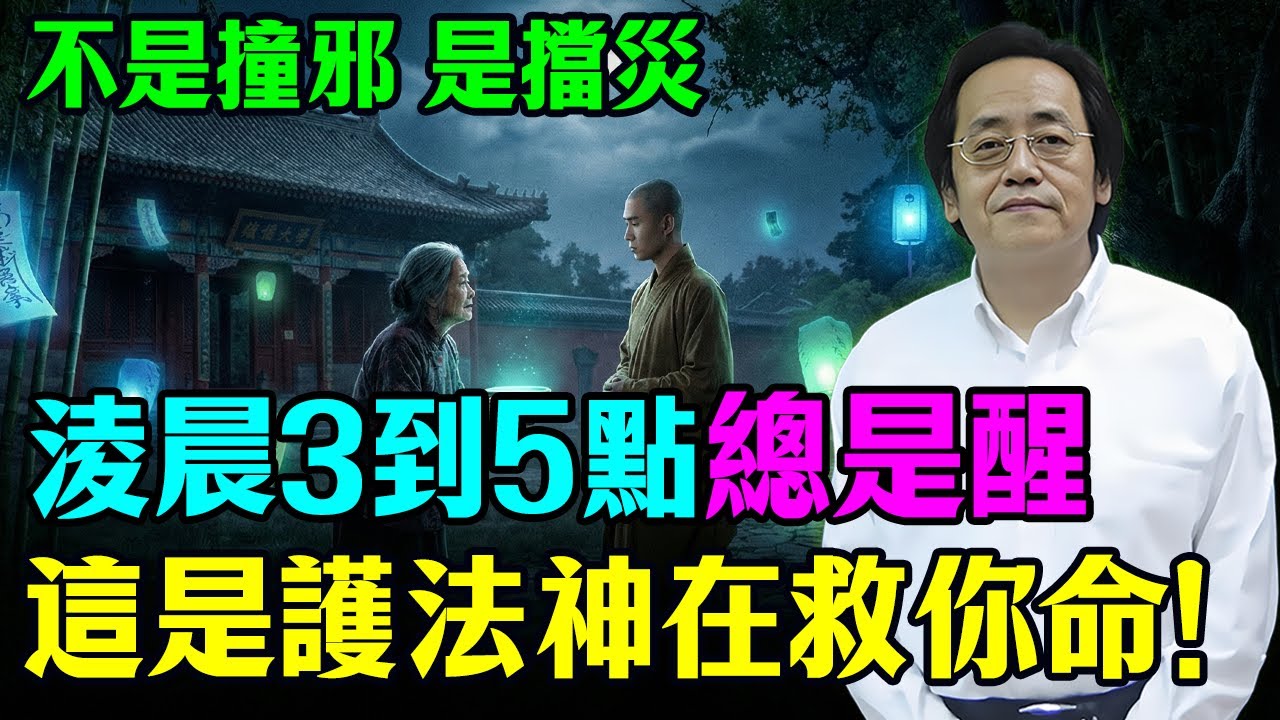 淩晨3到5點總是醒？倪海廈：這是“護法神”在救你的命！這5件事沒做到恐有大禍！#倪海廈 #易经 #因果 #命理 #心灵感悟 #中醫養生 #健康 #失眠 #凌晨醒 #護法神