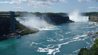 393. Canada - P1. Đi vào thác nước khổng lồ Niagara falls, một di sản thiên nhiên thế giới
