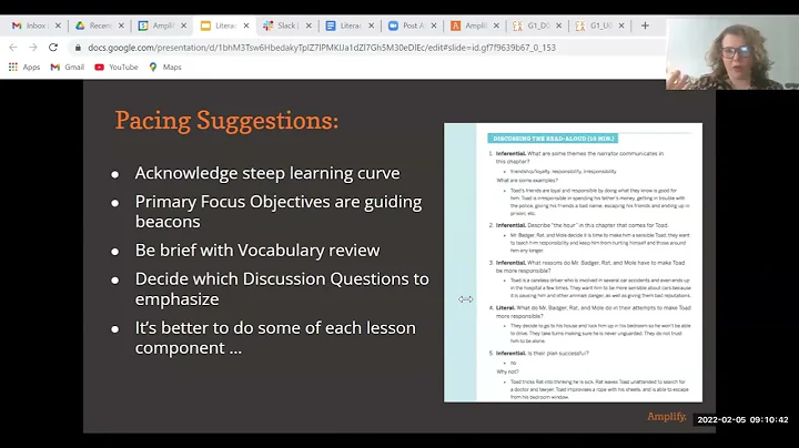 #LiteracyMatters 2022 Conference ~ K-2 CKLA (Amplify) Model Lesson