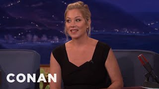 Christina Applegate Is STOKED That Disneyland Serves Booze Now | CONAN on TBS