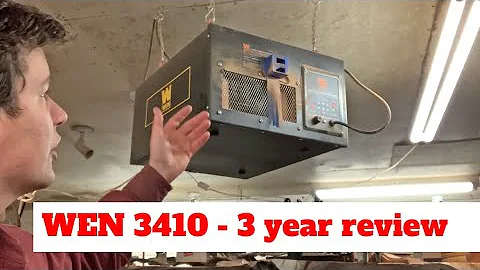 Wen 3410 Air Filter - 3 Year Review on the 3-Speed Remote-Controlled Air Filtration System