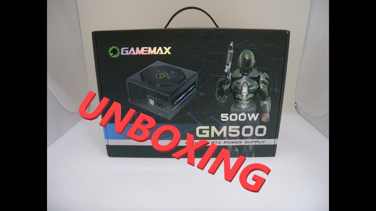 Fonte ATX Gamemax 500W 80 Plus Bronze PFC Ativo GM500