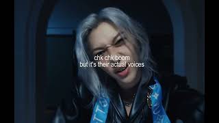 Chk Chk Boom But Its Skzs Real Voices