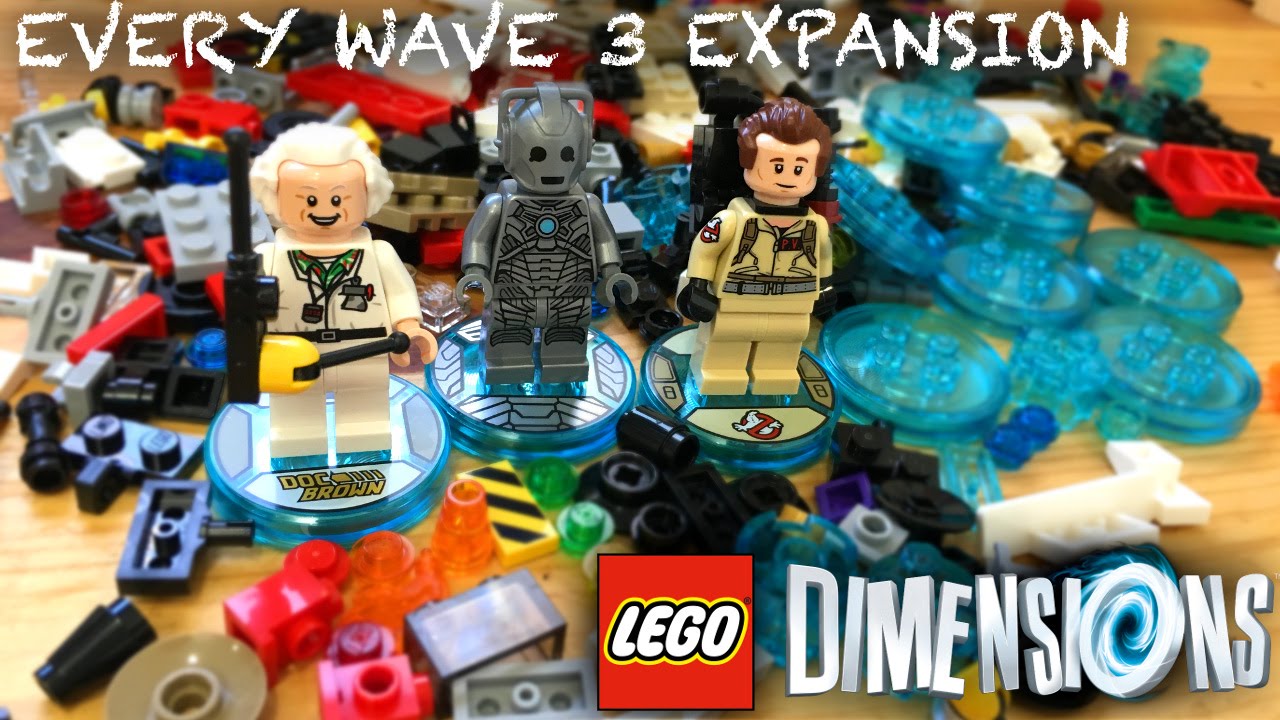 Lego Dimensions Wave 3 - Every Character - YouTube