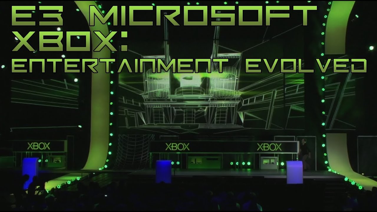 E3 Microsoft's Xbox: Entertainment Evolved (FULL CONFERENCE)