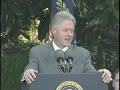 President Clinton with American Legion Boys Nation (1998)