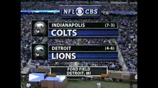 Details 2004-11-25 Indianapolis Colts vs Detroit Lions Guide
