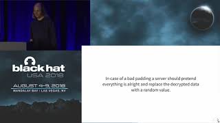 Black Hat USA 2018 - Return of Bleichenbachers Oracle Threat (ROBOT)