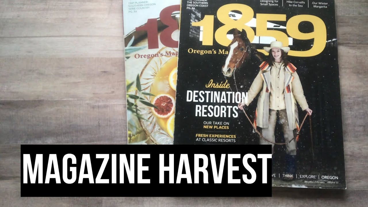 Magazine Harvest #18 || 1859 Magazines