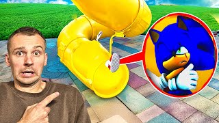 Scp The Extra Slide Eater Eats Sonic The Hedgehod on Camera