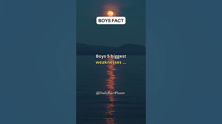 Boys 5 biggest weakness.... #shorts #psychologyfacts #subscribe #youtubeshorts