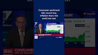 Consumer sentiment hits record low, inflation fears rise amid Iran war