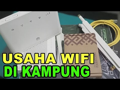 Usaha Wifi di Kampung