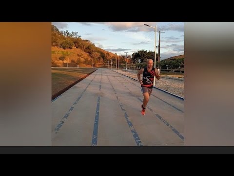 Corrida de rua ,buscando a melhor forma física