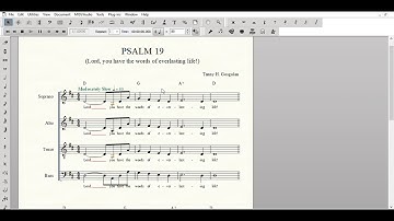 PSALM 19 - Psalm for the Third Sunday of Lent (B)