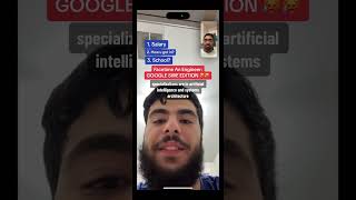 Google Software Engineer Intern Q&A #shorts