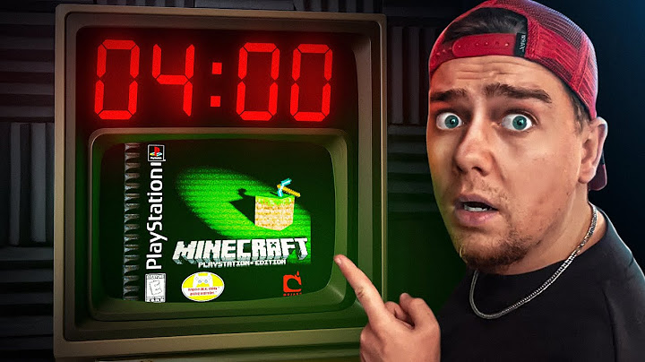J'ai Lancé Cette Version INTERDITE de Minecraft à 4h du Matin..