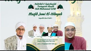 Download lagu 🔴 LIVE PERINGATAN MAULID NABI MUHAMMAD SAW 1447 H / 2025 M  DI MASJID JAMI AL HIDAYAH