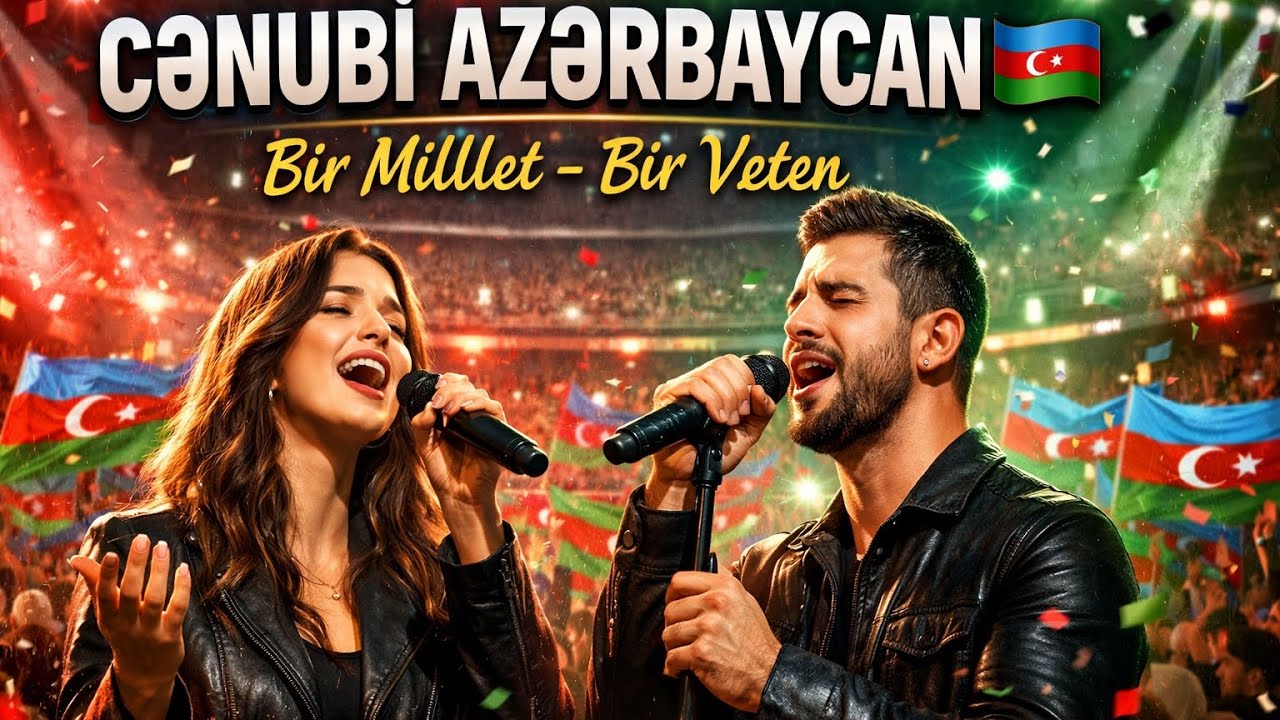 Cənubi Azərbaycana Bəstələnmiş Mahnı | Bir Millət, Bir Səs 🇦🇿