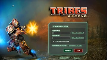◌ Tribes Ascend :: Login Screen + Commentary :: Alpha