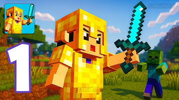 Craft Commander – Mine & Build Gameplay Walkthrough Part 1 - Tutorial Commander War (Android,iOS)