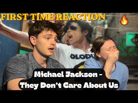 My Fiancé And I React To Michael Jackson - They Don't Care About Us [For The First Time]!!!