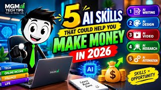 5 AI Skills That Could Help You Make Money in 2026 🤖💰