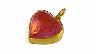 Master The Art Of Bezel Setting A Heart Shaped Cabochon Gemstone With This Tutorial!