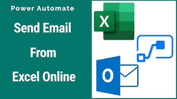 Power Automate - How to Send Email From Excel Online | Excel to Email Using Power Automate