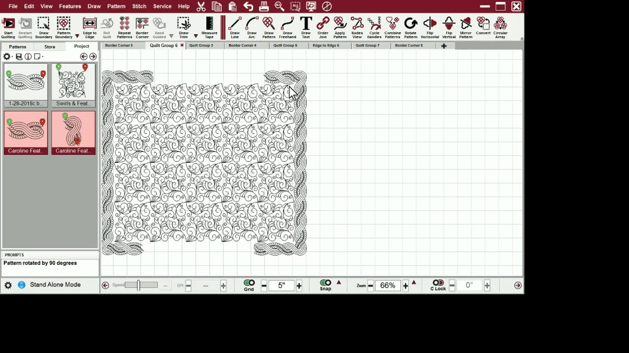 Andrew's CS7 Gammill Border Tutorial - YouTube