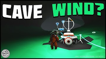 Adding on to the MINE BASE ! Cave Wind Power ! Lets Play Astroneer Gameplay Z1 Gaming