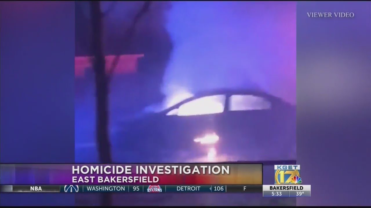 Homicide investigation underway after body found in burned car, two ...