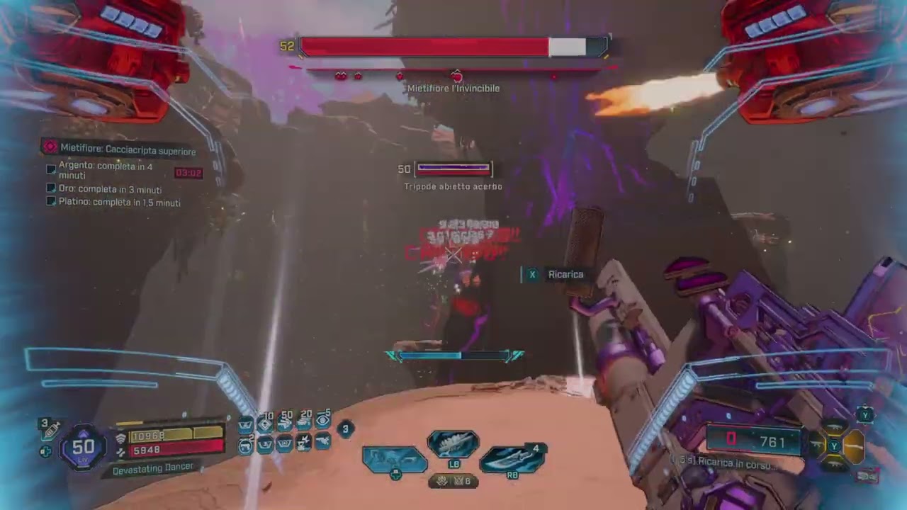 Borderlands 4 - Bloomreaper The Invincible vs Enforcer Rafa (True UVH6, Platinum)