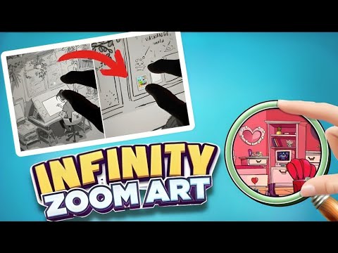 Infinite zoom art photo kese bnaye | infinity zoom phone mobile mai ...