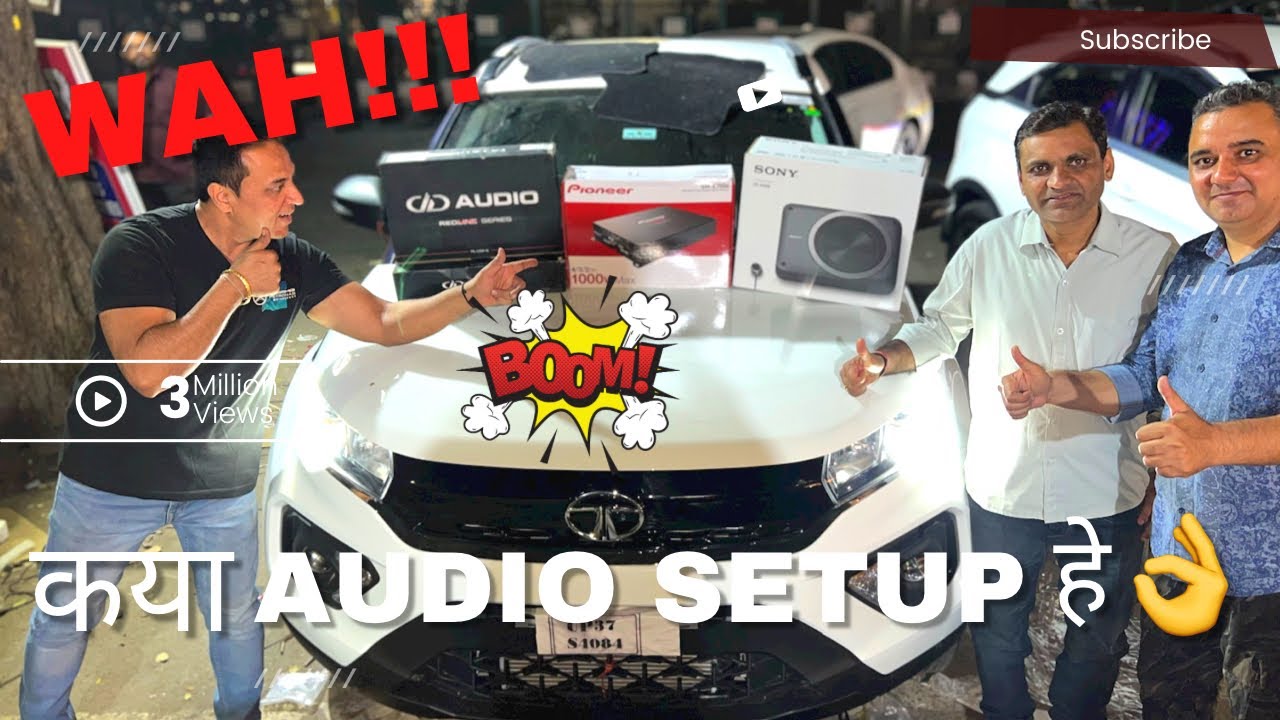 Tata Nexon XE ऐक दम छकास 😎 Audio Setup | Nexon 2022 Best Modified Skycar