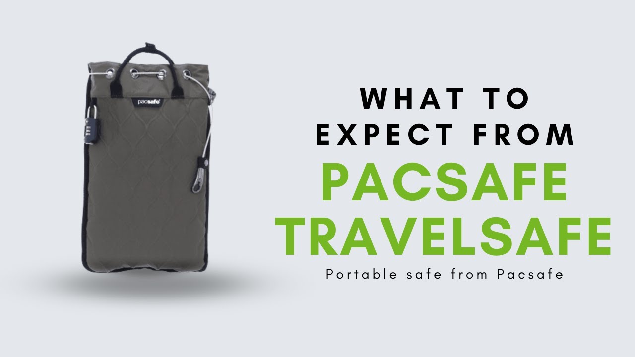 非常に高い品質 5L Portable PACSAFE GII TRAVELSAFE Pacsafe 5L GII Safe TravelSafe  PORTABLE SAFE BLACK 並行輸入