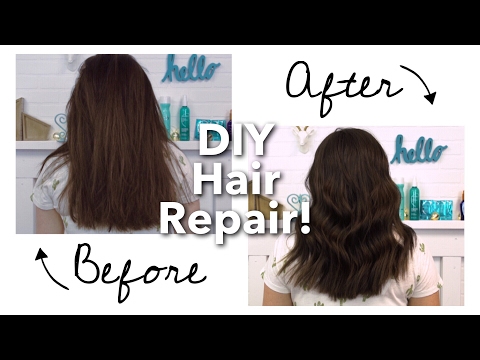 HOW TO  Fix damaged hair 