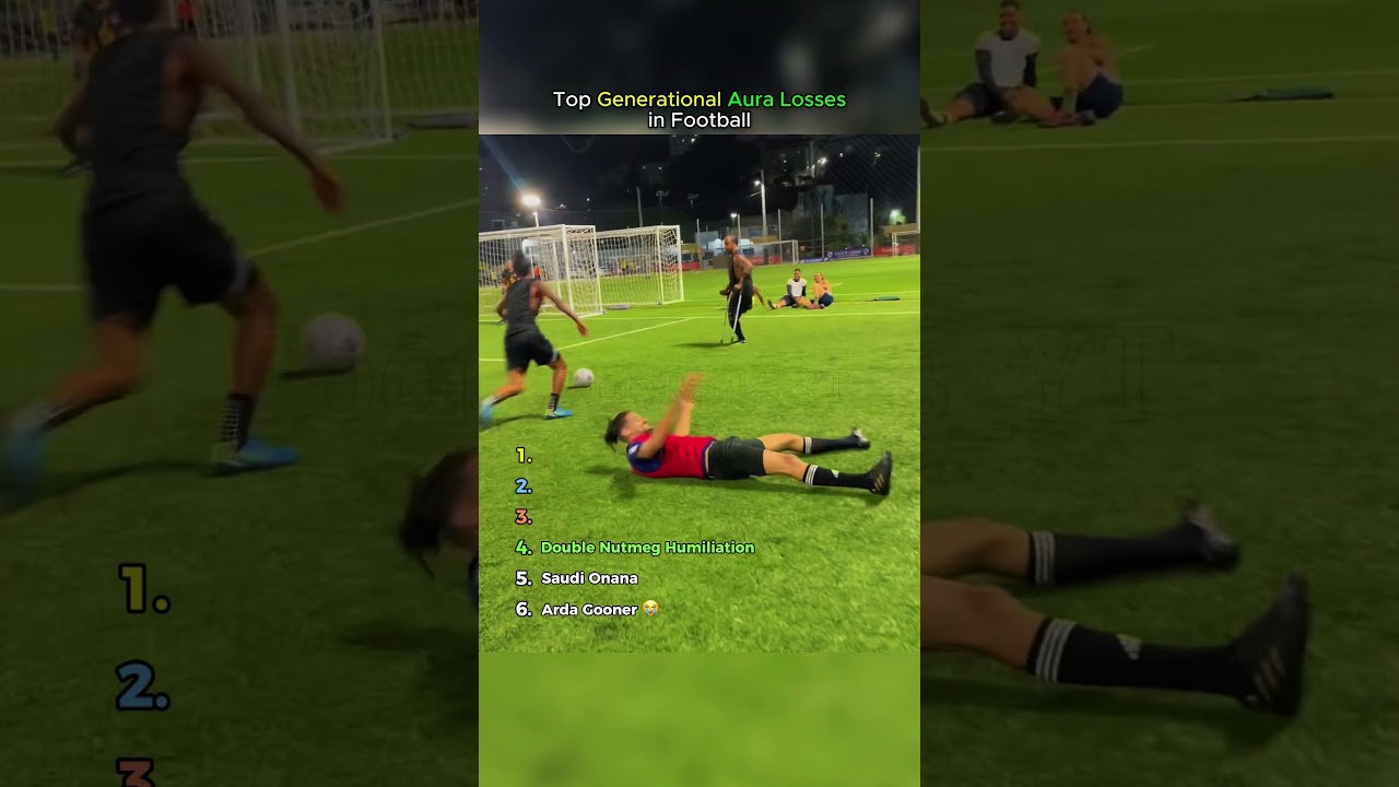 Top Hilarious Aura Losses in Football 😭
