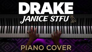 Drake's Biggest Song Right Now Sounds INSANE on Piano 🎹 | Janice STFU