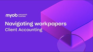 Client Accounting - Navigating workpapers