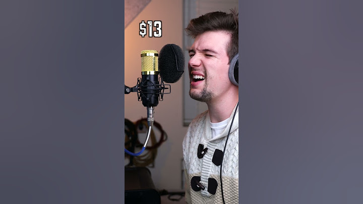 $13 vs. $1300 Microphone #shorts #microphones #cover #jasonmraz
