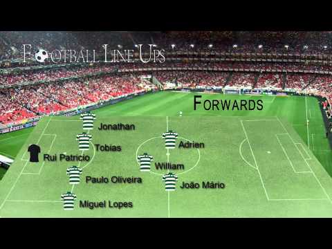 ESCOBAR77 x jepang777 - Sporting 0-0 Wolfsburg (Sporting Starting Lineup) Europa League 2014/2015
