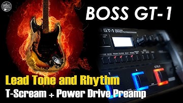 BOSS GT1 DISTORTION Lead Tone and Rhythm: CTL1 Pedal | FREE Patch Settings