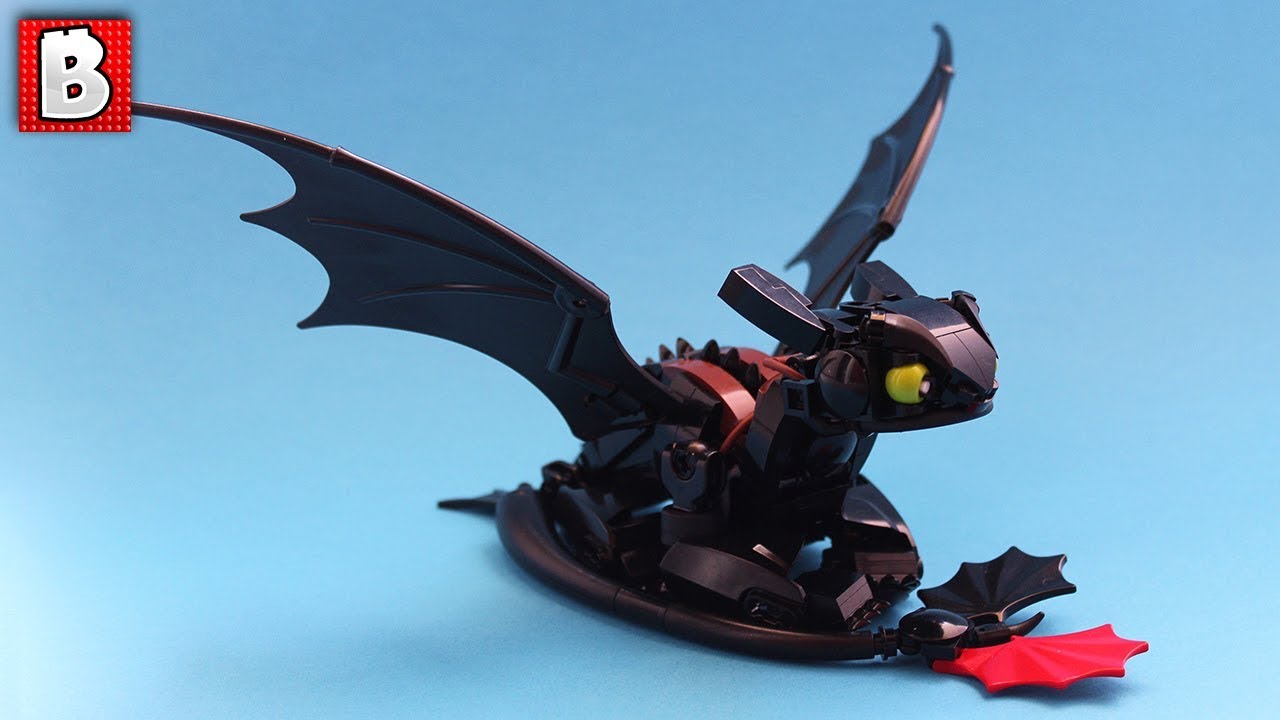 How To Train Your Lego Dragon Best Toothless Custom Build Top 10 Mocs Youtube